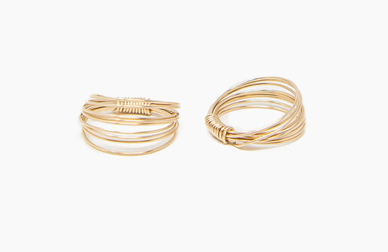Liz James Channing Multi Wrap Ring