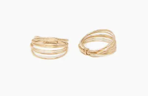 Liz James Channing Multi Wrap Ring