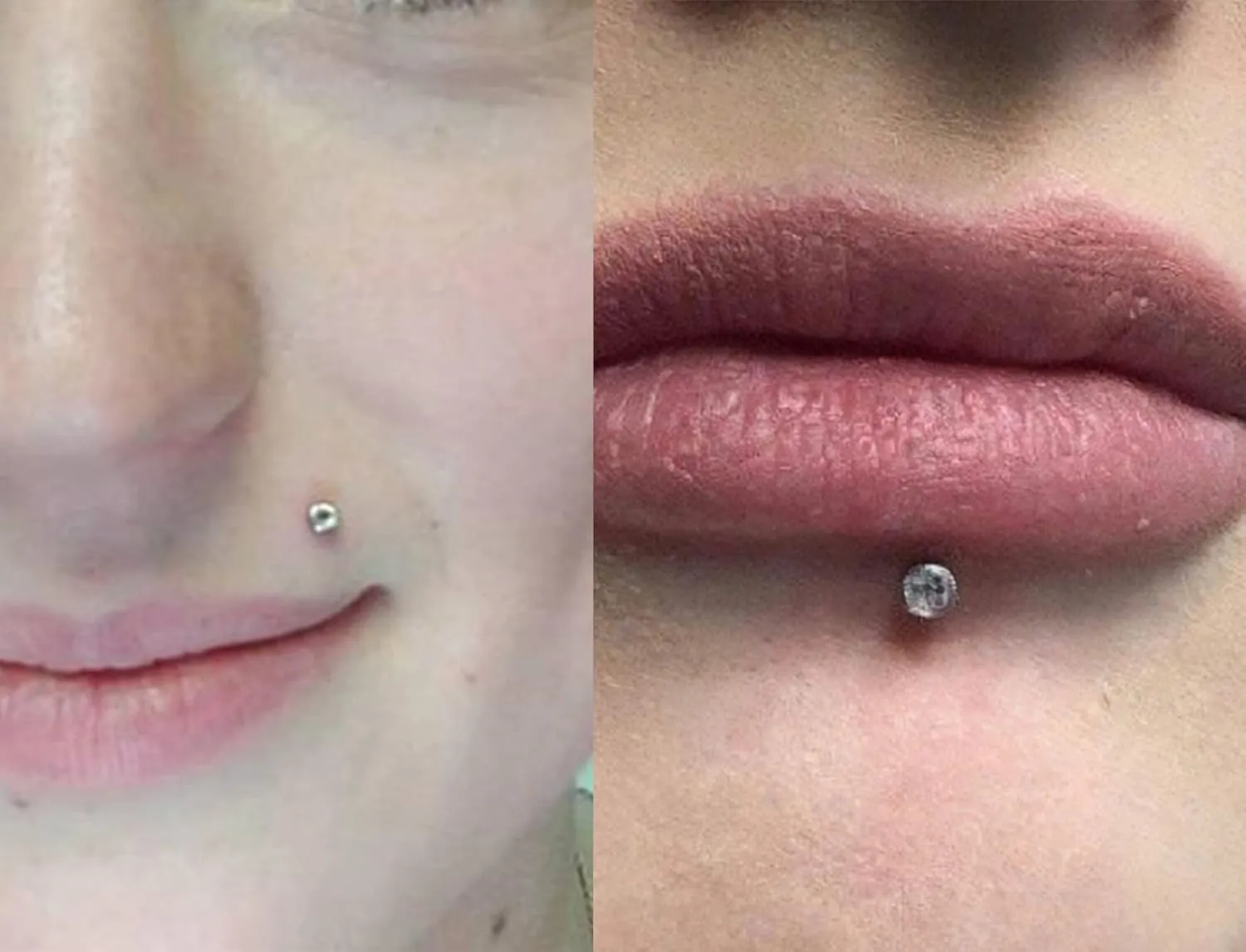 MODRSA Nose Studs 18g & 20g - L-Shaped Surgical Stainless Steel Diamond Studs for Women & Men - Corkscrew Nose Rings