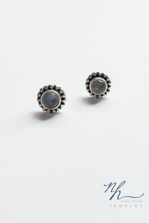 Persephone Labradorite nh Stud Earrings